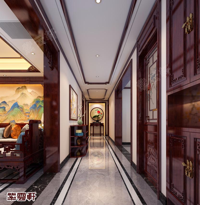 200㎡中式三居，化復(fù)古為時(shí)尚，是古典美的歷史延續(xù)