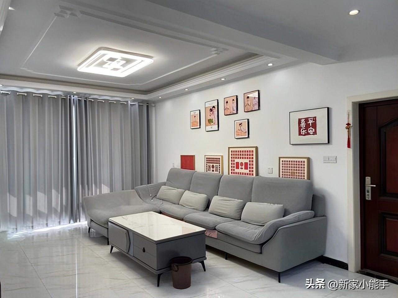 00后婚房，簡單裝修不豪華，室內(nèi)面積不大，新生活真的很幸福