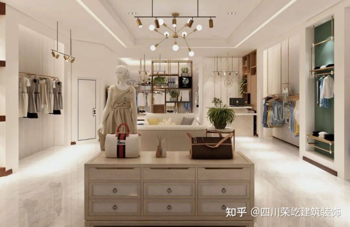 成都服裝店裝修費用，成都服裝裝修設(shè)計報價