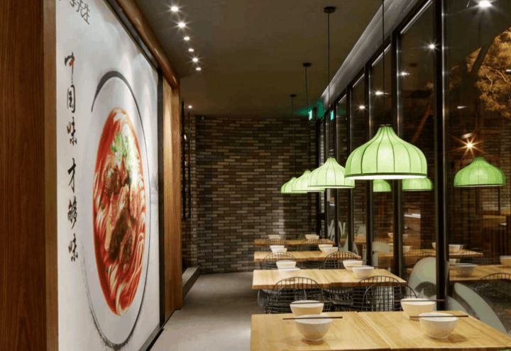 牛肉面餐廳平面布局設(shè)計(jì)，裝修施工效果，對(duì)品牌店影響有多大